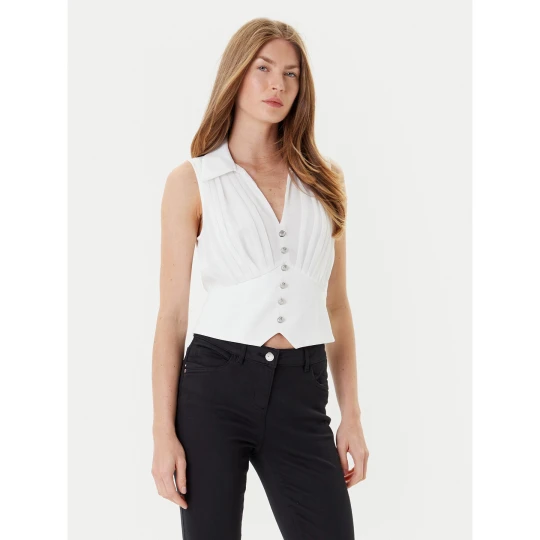 Foto del prodotto Morgan Top 242-OPLI Bianco Slim Fit