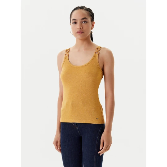 Foto del prodotto Morgan Top 251-DIDONI Giallo Slim Fit
