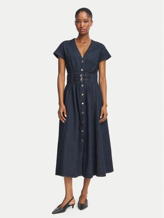 Foto del prodotto Morgan Vestito di jeans 262-RIRINA Blu scuro Regular Fit