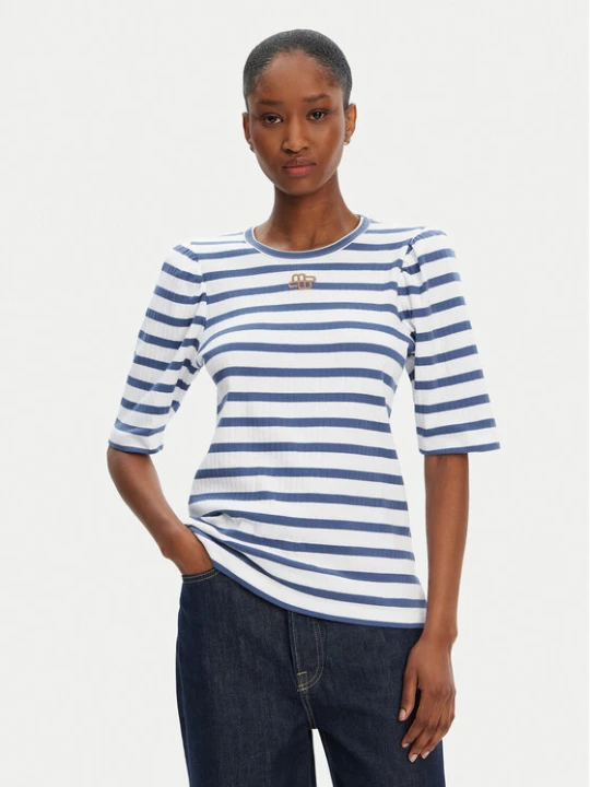 Foto del prodotto Munthe T-shirt Parsa 252110025264 Blu Regular Fit