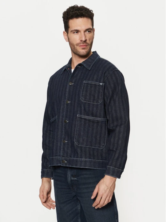 Foto del prodotto Mustang Giacca di jeans Monowi 1015900 Blu scuro Boxy Fit
