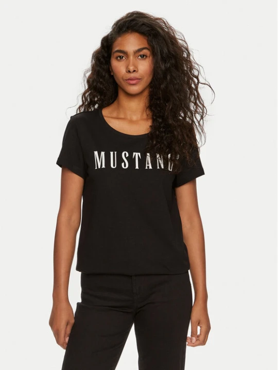 Foto del prodotto Mustang T-shirt Alma 1013933 Nero Regular Fit