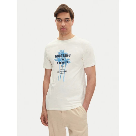 Foto del prodotto Mustang T-shirt Austin 1016490 Bianco Regular Fit