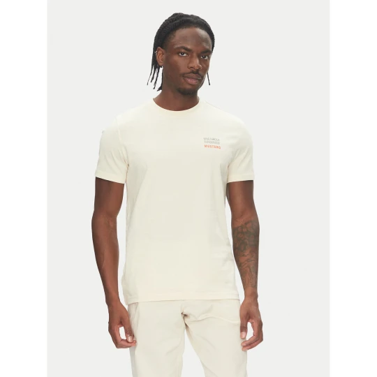 Foto del prodotto Mustang T-shirt Austin 1016502 Beige Regular Fit