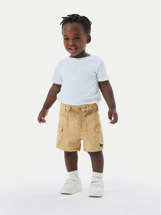 Foto del prodotto NAME IT Pantaloncini di tessuto Ben 13225803 Marrone Baggy Fit