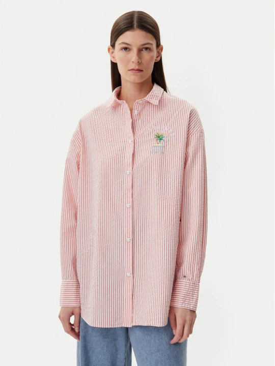 Foto del prodotto Napapijri Camicia G-Fete NP0A4IFM Rosa Loose Fit