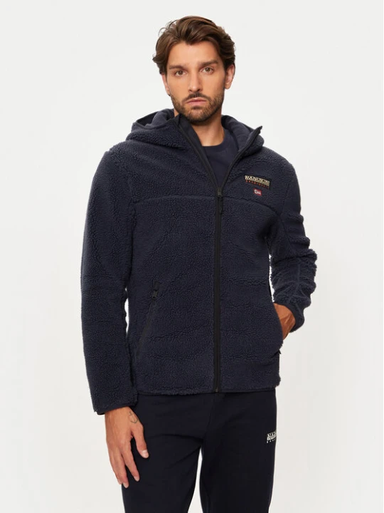 Foto del prodotto Napapijri Felpa di pile T-Tynik NP0A4IA8 Blu scuro Regular Fit