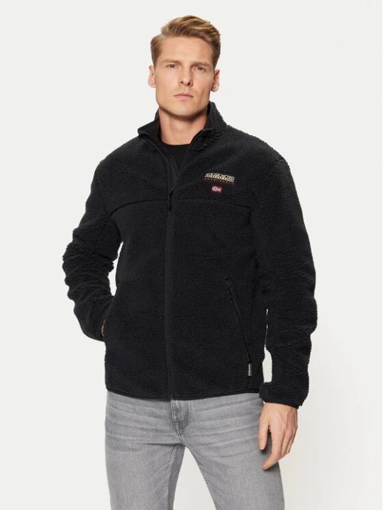 Foto del prodotto Napapijri Felpa di pile Tynik NP0A4IA9 Nero Regular Fit