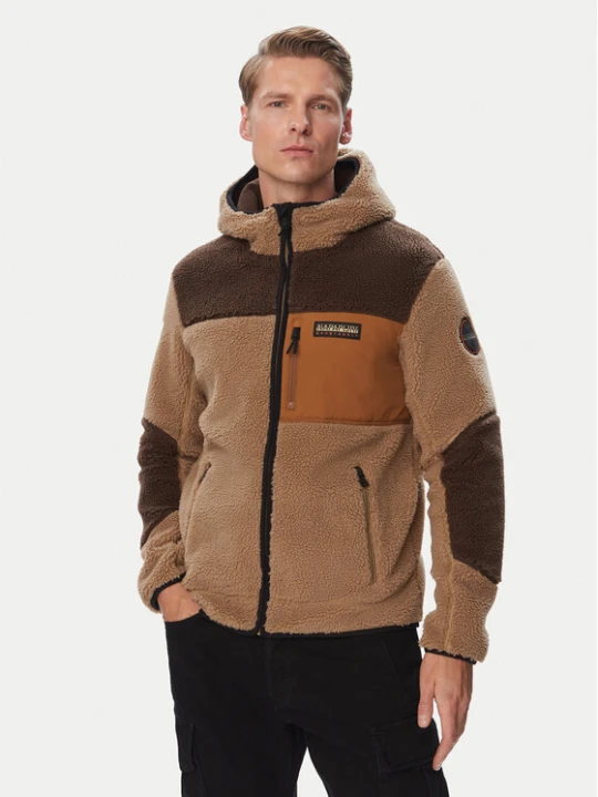 Foto del prodotto Napapijri Felpa di pile Yupik NP0A8AZX Multicolore Regular Fit