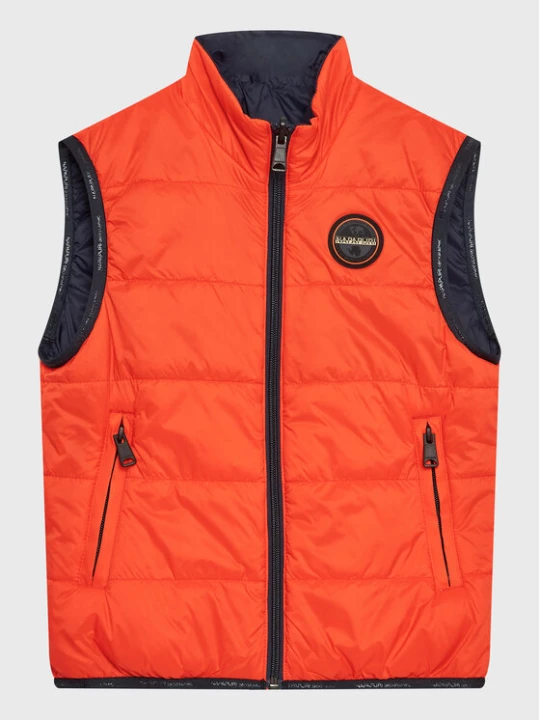 Foto del prodotto Napapijri Gilet Santafe NP0A4GXA D Arancione Regular Fit