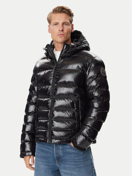 Foto del prodotto Napapijri Giubbotto invernale A-Terez Shiny NP0A8AO2 Nero Regular Fit