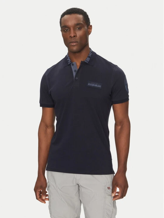 Foto del prodotto Napapijri Polo E-Amundsen NP0A4IN9 Blu scuro Regular Fit
