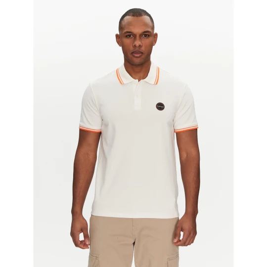 Foto del prodotto Napapijri Polo E-Macas NP0A4ID5N1A1 Bianco Regular Fit
