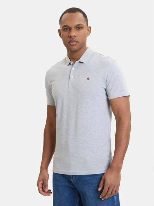 Foto del prodotto Napapijri Polo Ealis NP0A4H8B Grigio Regular Fit