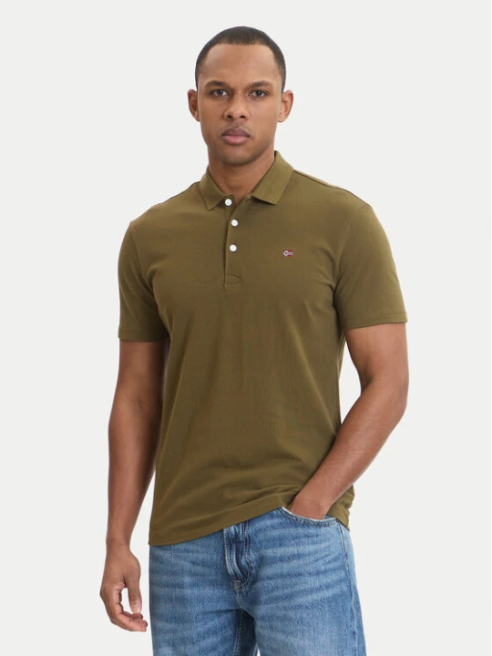 Foto del prodotto Napapijri Polo Ealis NP0A4H8B Verde Regular Fit