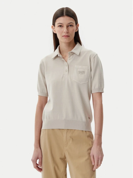Foto del prodotto Napapijri Polo NP0A4IFJ Beige Regular Fit