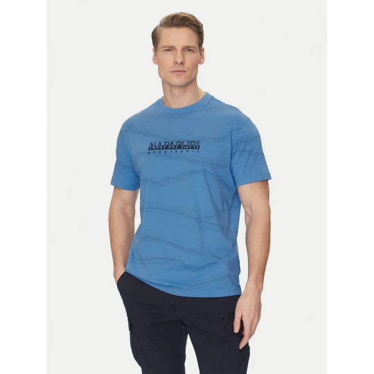Foto del prodotto Napapijri T-shirt B-Cellini NP0A4ILS Blu Regular Fit