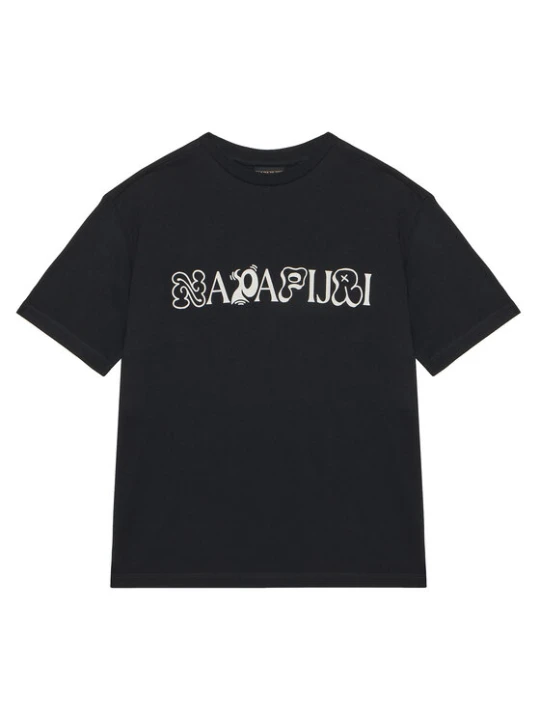 Foto del prodotto Napapijri T-shirt S-Acadia NP0A8B3J Nero Loose Fit
