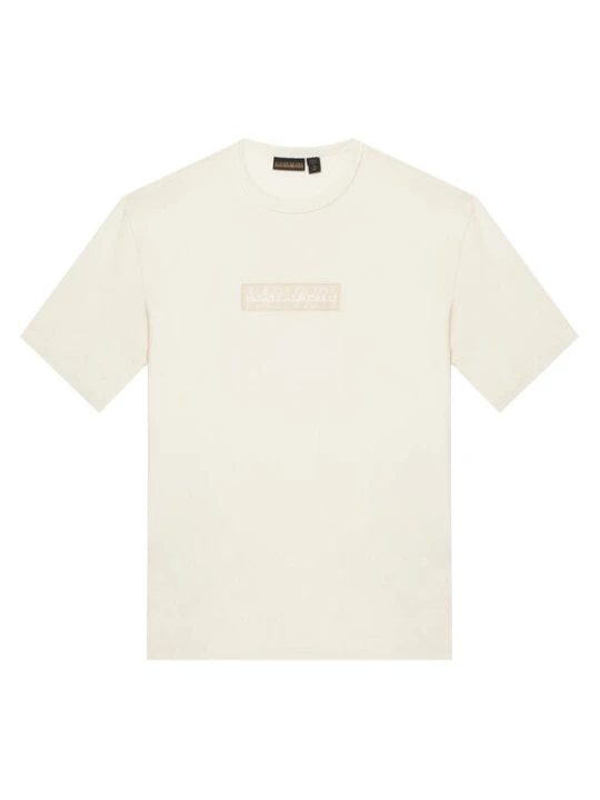 Foto del prodotto Napapijri T-shirt S-New Box Logo NP0A4IFY Bianco Loose Fit
