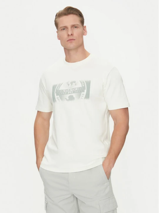 Foto del prodotto Napapijri T-shirt S-Vanni NP0A4IEA Bianco Regular Fit