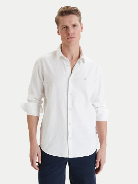 Foto del prodotto Nautica Camicia W126-NAMST-1023-01X Bianco Regular Fit