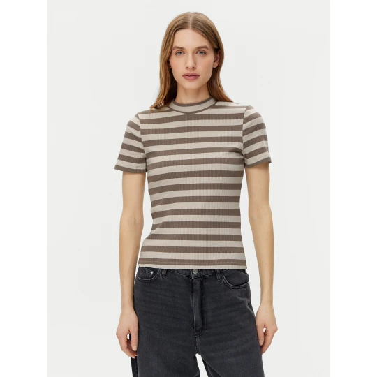 Foto del prodotto Noisy May T-shirt Elinor 27033178 Beige Slim Fit