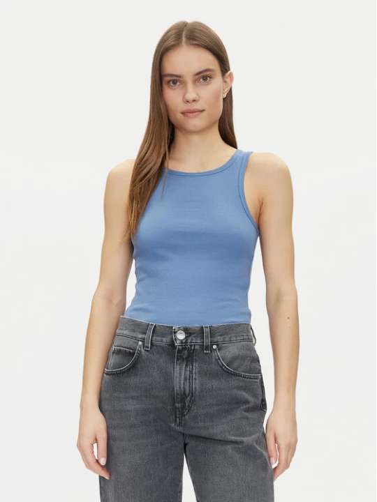 Foto del prodotto Noisy May Top Maya 27033135 Blu Tight Fit
