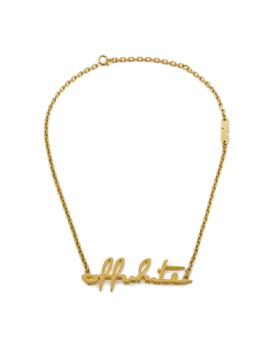 Foto del prodotto Off-White Collana OWOB026R21MET0017600 Oro Off White