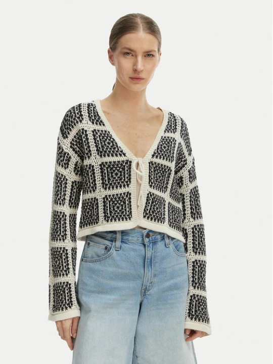 Foto del prodotto ONLY Cardigan Loa 15356436 Nero Regular Fit