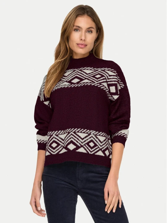 Foto del prodotto ONLY Dolcevita Victoria 15321179 Viola Regular Fit