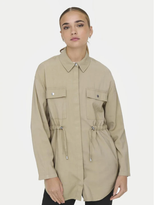 Foto del prodotto ONLY Giacca camicia Nadine 15308614 Beige Regular Fit