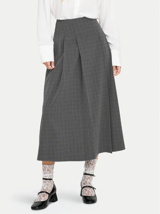 Foto del prodotto ONLY Gonna maxi Lexie 15359282 Grigio Regular Fit
