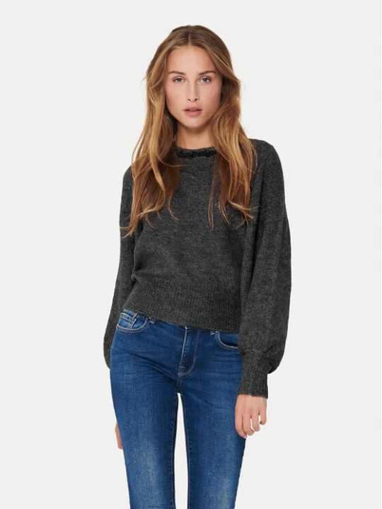 Foto del prodotto ONLY Maglione Elsa 15210667 Grigio Regular Fit