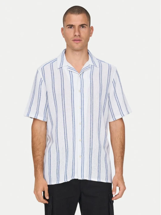 Foto del prodotto Only & Sons Camicia 22025659 Bianco Regular Fit