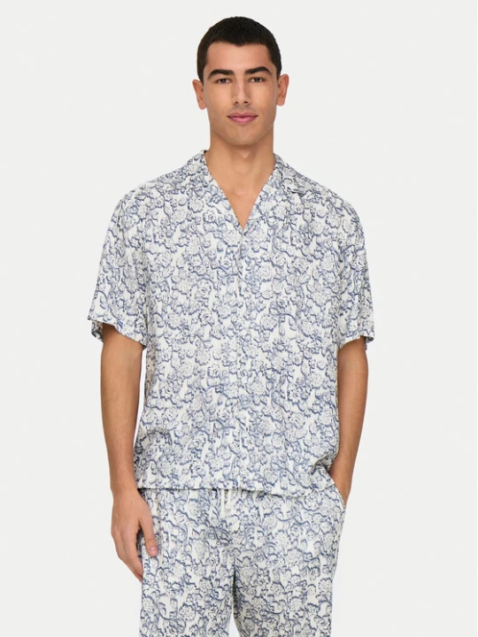 Foto del prodotto Only & Sons Camicia Dash 22032733 Écru Regular Fit Crema