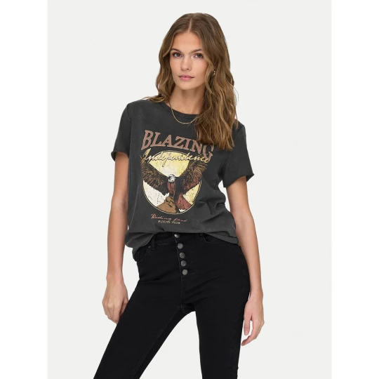 Foto del prodotto ONLY T-shirt Lucy 15215721 Nero Regular Fit