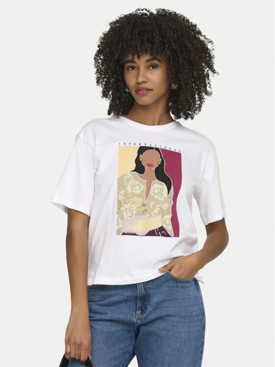 Foto del prodotto ONLY T-shirt Susan 15372179 Bianco Regular Fit