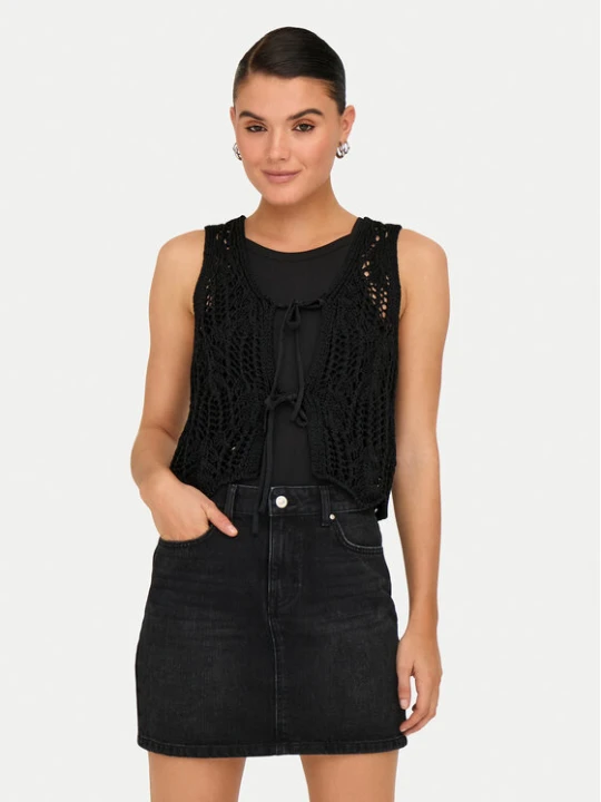 Foto del prodotto ONLY Top Lizzy 15343882 Nero Regular Fit
