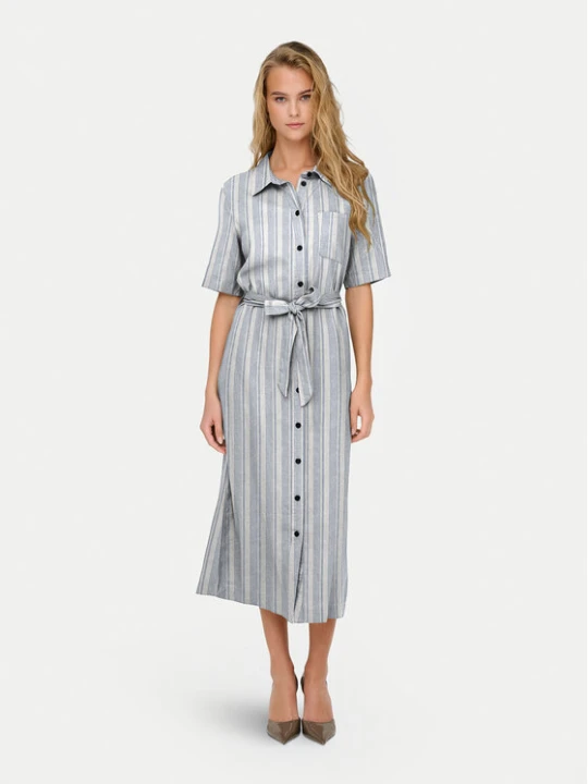 Foto del prodotto ONLY Vestito chemisier Caro 15338884 Blu Regular Fit