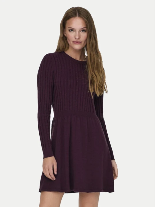 Foto del prodotto ONLY Vestito di maglia 15306551 Bordeaux Regular Fit