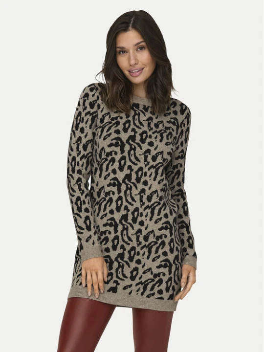 Foto del prodotto ONLY Vestito di maglia Jenni 15321988 Beige Regular Fit