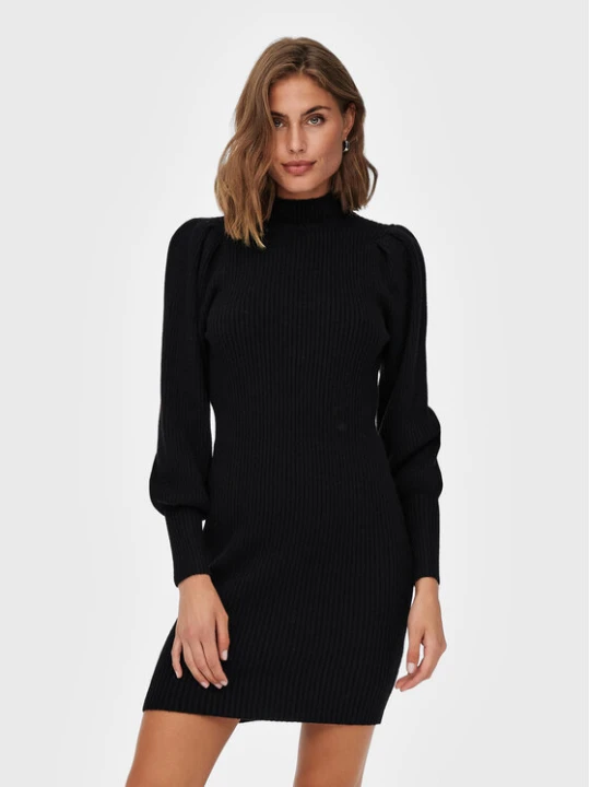 Foto del prodotto ONLY Vestito di maglia Katia 15232502 Nero Comfort Fit