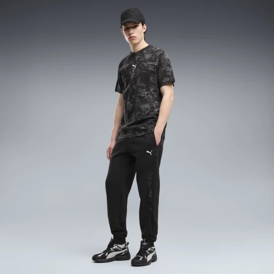 Foto del prodotto Pantaloni della tuta in felpa Sport Camo PUMA da uomo, Abbigliamento, Nero czarny