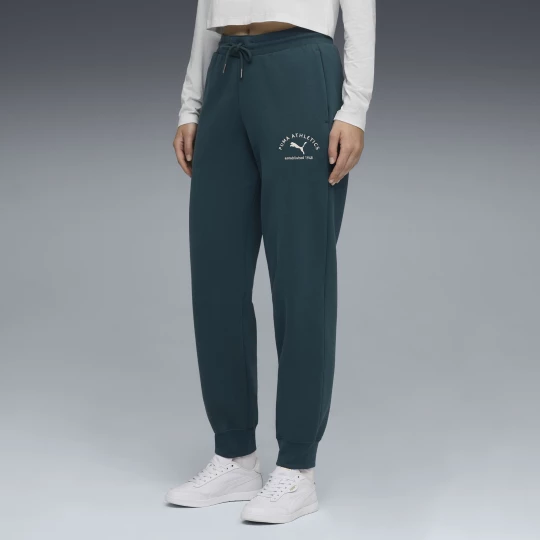 Foto del prodotto Pantaloni della tuta PUMA Class da donna, Accessori, Verde zielony