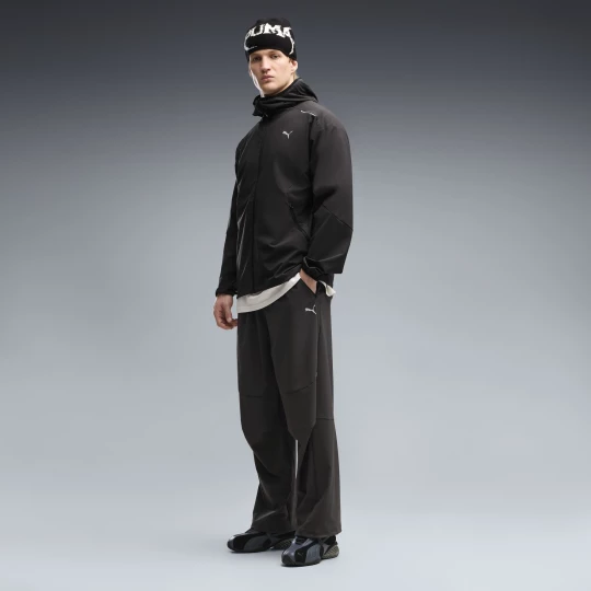 Foto del prodotto Pantaloni della tuta PUMATECH oversize elasticizzati a 4 vie da uomo, Accessori, Nero czarny