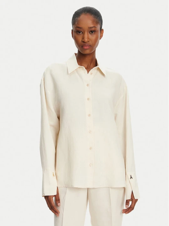 Foto del prodotto Patrizia Pepe Camicia 2C1602 A052 B823 Écru Regular Fit Crema