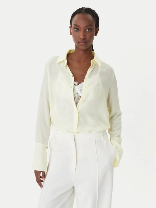 Foto del prodotto Patrizia Pepe Camicia 8C0703 / A156-Y478 Giallo Regular Fit