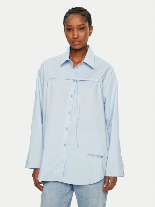 Foto del prodotto Patrizia Pepe Camicia 8C0742 / AH74-CA38 Celeste Regular Fit