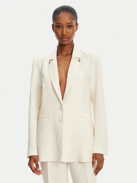 Foto del prodotto Patrizia Pepe Giacca da abito 2S1524 A052 B823 Écru Regular Fit Crema