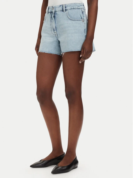 Foto del prodotto Patrizia Pepe Pantaloncini di jeans 2P1744 / D070-CB21 Azzurro chiaro Regular Fit